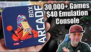 $40 Retro Emulation Console - Arcade Box With Over 30,000 Console & Arcade Games REVIEW!