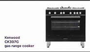 Kenwood CK307G 90 cm Gas Range Cooker – Black & Chrome | Product Overview | Currys PC World