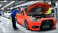 Inside Best Japanese Factory Producing the Mitsubishi Lancer Evolution