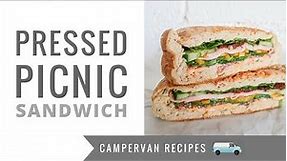 Road Trip Food! 🚐🚙🚎🚀Pressed Picnic Sandwich - the ULTIMATE Travel Food Recipe