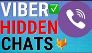How To Hide & Unhide Chats On Viber