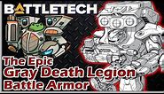 BattleTech: The Grey Death Legion Battle Armor - A Short History