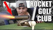 Rocket Powered Golf Club at 100,000 FPS