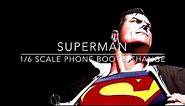 1/6 Superman Phone Booth
