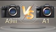 Camera Comparison : Sony A9 Mark III vs Sony A1