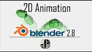 How to do 2D animation | Blender 2.8 Tutorial