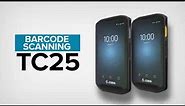 Zebra TC25 Rugged Smartphone - Barcode and Scanning