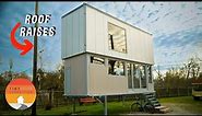 Full 2-Story Movable Tiny House w/Lifting Roof - beautiful design!