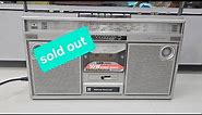 #(sold out) National Panasonic RX 5120F 2--way 4-- Speaker ssystem Boombox vintage tape recorder