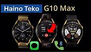 Haino Teko G10 Max Gold edition 3trap smart watch || Haino Teko new smart watch
