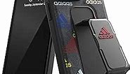 adidas Case Designed for iPhone 14 Pro with Phone Grip & Stand | Drop Protection & Hand Strap | Wireless Charging Compatible | 6.1 Inch Colorful Sports Logo Design | Protective Cell Phone Cover
