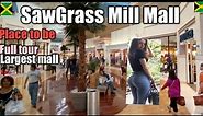 Full Tour Sawgrass Mill Mall largest outlet | Shopping Mall | Walking Tour | Sunrise