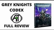 Grey Knights Codex - Full Rules Review