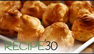 How to make perfect Choux Pastry - By RECIPE30.com
