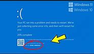 Fix Memory Management Blue Screen Error on Windows 11/10 | How To Solve MEMORY MANAGEMENT Issue 🟦 🔨
