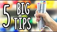 5 Ways to ORGANIZE Your MARKERS