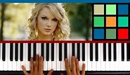 How To Play "I Knew You Were Trouble" Sheet Music / Piano Lesson (Taylor Swift)