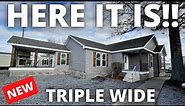 WOW, the 2022 triple wide mobile home of the YEAR!! Unmatched house tour!