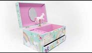 Unicorn Music Box and Jewelry Set - A Classic Gift for Girls