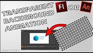 How to make transparent background animation ( flash/animate )