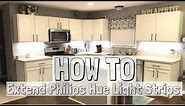 Philips Hue Lightstrip Extension Hack for Under Kitchen Cabinet Lighting