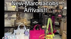 NEW•NEW•NEW Marc Jacobs Arrivals!! The Leather Tote Bags in new colors Limoncello and Lipstick Pink 💋. The new Wallet and Nano Bag Charms!! Shop my Marc Jacobs Styleboard at the Link in my IG Bio 🛍️. #nordstromstyling #nordstromstylist #marcjacobstote #marcjacobs #fyp #handbags #handbagtiktokok