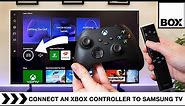 How to Connect your Xbox Controller to your 2022 Samsung TV