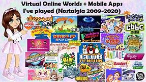 2000's Nostalgia - Virtual Online Worlds, Flash Game Websites + Apps I've Played