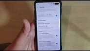 Galaxy S10 / S10+: How to Enable / Disable Fast Wireless Charging
