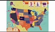 US Geography Game for Kids from ABCya