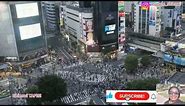 4k. Time lapse Aerial View of Shibuya crossing in Tokyo of Japan|Shienwi