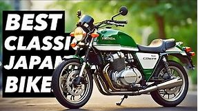 The 7 Best Classic Japanese Motorcycles Ever Made