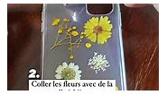 DIY : Coque de téléphone fleurie - Truffaut