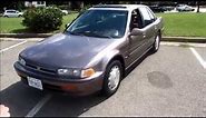 My New Car-1993 Honda Accord EX Start up, Tour and Overview