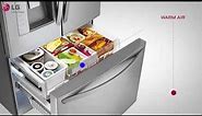 LG Refrigerator Freezer Drawer Frost