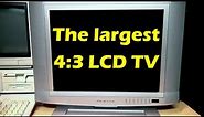 The largest 4:3 LCD TV - Ölevia LT20S
