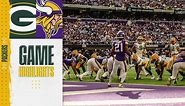 Game Highlights: Packers at Vikings | Week 1