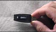 My review of an EMTEC C400 16GB USB Flash Drive in Black from Microcenter $5 after 1 year.