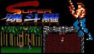 Super Contra (FC · Famicom) video game port | full game completion session 🎮
