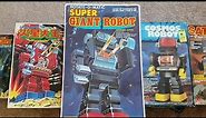 Vintage Battery Operated Robot Toy Collection