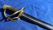 The French model 1822 light cavalry sabre - an overview.