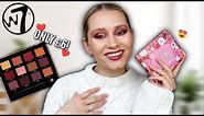 W7 Let’s Party Eyeshadow Palette Review | Valentines Day Makeup Look ♥️
