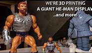 GIANT HE-MAN! 3-D Printed He-Man and The Masters of the Universe Figures