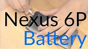 How To Replace The Battery in a Nexus 6P