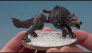 Space Wolves - Painting a Thunderwolf.