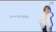 Gummy (거미) - You Are My Everything Lyrics (Han/Rom/Eng)