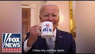 Biden raises eyebrows with 'dark Brandon' coffee ad