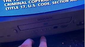 Magnavox 13” SDTV CRT CD130MW8 TV DVD Combo