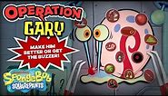 "Operation" Gary the Snail 🔴🐌 | Everything Beneath Gary's Shell | SpongeBob