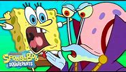 Every Time Gary Speaks! 😮 🐌 | SpongeBob